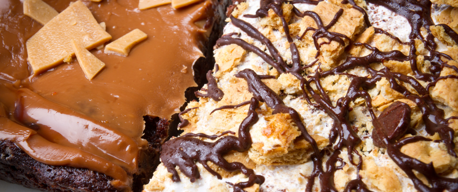 specialty caramel fillings and flakes for gourmet brownies specialty caramel fillings and flakes for gourmet brownies